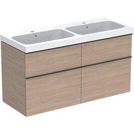 WTU+Keramik-WT Geberit iCon 1200x705x485 mm Eiche/Griff Lava