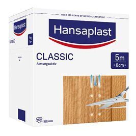 Wundpflaster Hansaplast CLASSIC 5 m x 8 cm