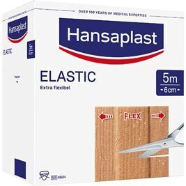 Wundpflaster Hansaplast ELASTIC 5 m x 6 cm